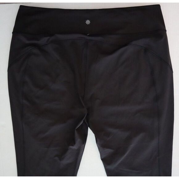 Athleta 488459002 Women's Sz XL Black Rainier Mid-Rise Jogger Pants - Picture 8 of 13
